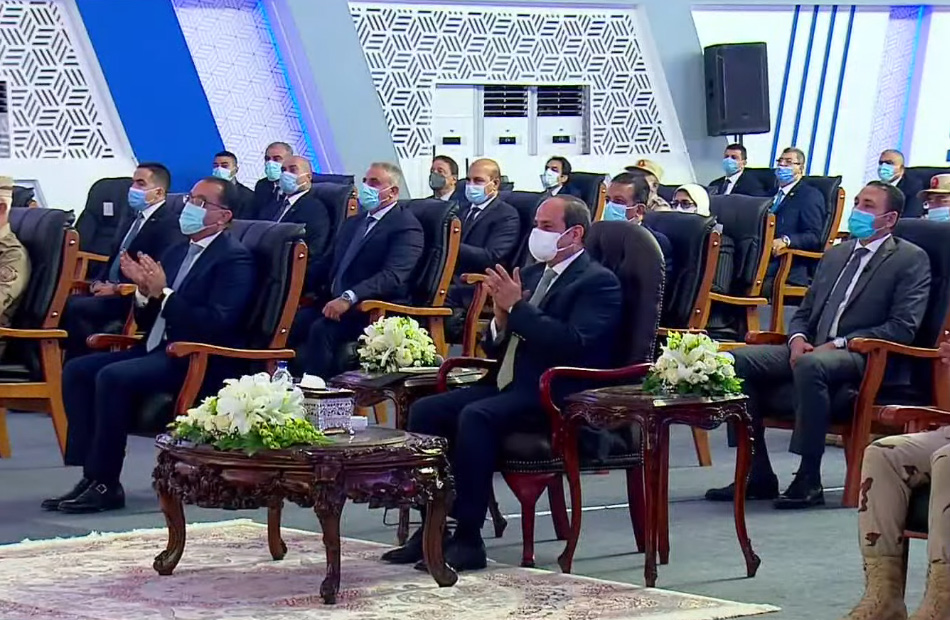الرئيس السيسي يشهد افتتاح مشروع " أهالينا 2 "